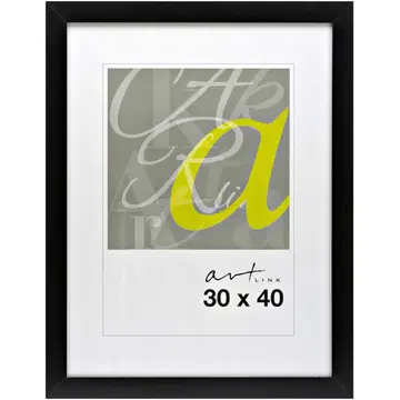 Pildiraam Trendline 30x40 cm, must MDF