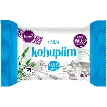Farmi Lahja kohupiim, 200 g