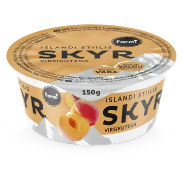 Farmi Virsikutega skyr, 150 g