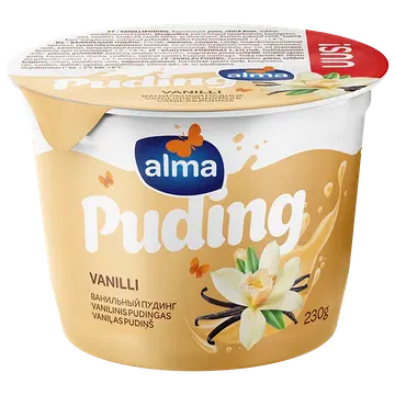 Alma Puding vanilli, 230g