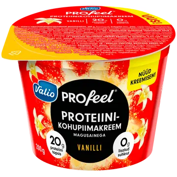 Valio Profeel proteiinikohupiimakreem vanilli 200g