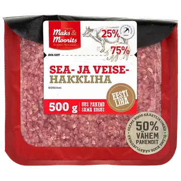 Maks & Moorits Sea- Ja Veisehakkliha 500G