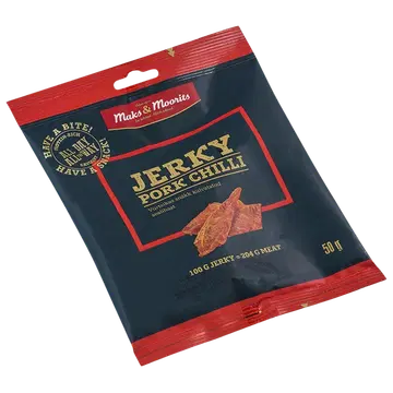 Maks & Moorits Jerky Pork Chilli 50G