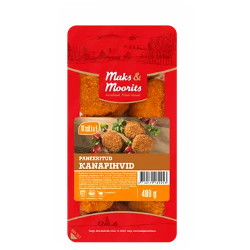 Maks & Moorits Paneeritud Kanapihv 400G