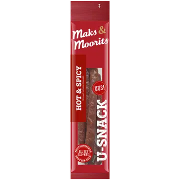 Maks & Moorits Hot ja Spicy U-Snack 85G