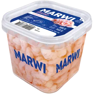 Marwi kooritud krevetid soolvees 300g
