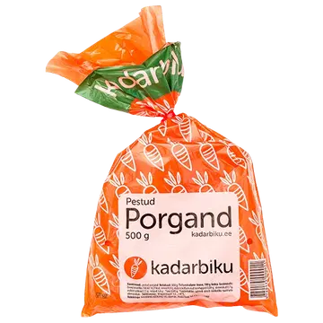 Kadarbiku Porgand pakitud 500g