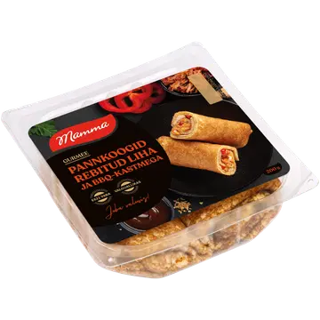 Mamma Pannkoogid Rebitud Liha Ja Bbq-Kastmega