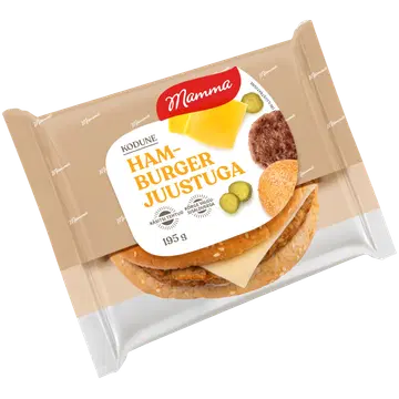 Mamma Hamburger Juustuga 195 G