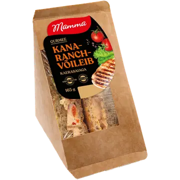 Mamma Kana Ranch-Võileib Kaerasaiaga 165G