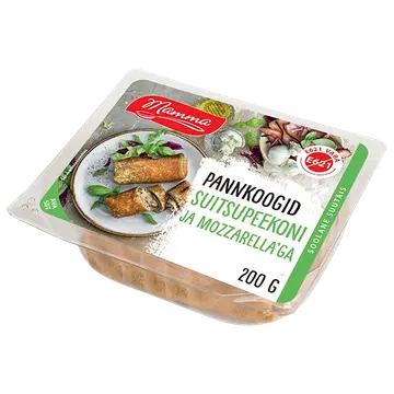 Mamma Pannkoogid Suitsupeekoni Ja Mozzarellaga