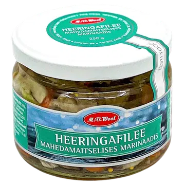 M.V.Wool Heeringafilee Mahedamaitselises Marinaad