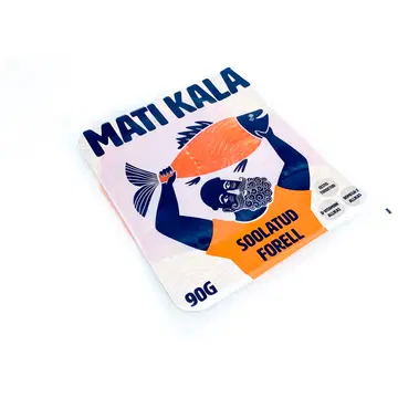 M.V.Wool Soolaforell Mati Kala, Viilutatud 90 G