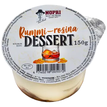Nopri dessert rummi-rosina, 150 g