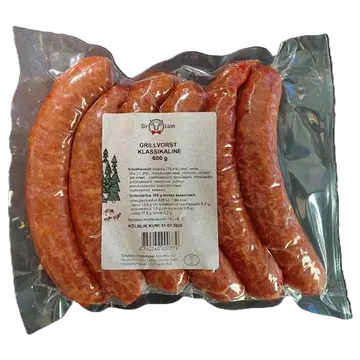 SirLoin Klassikaline grillvorst 600g