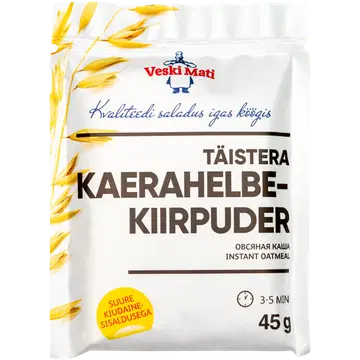 Veski Mati täistera kaerahelbe kiirpuder 45g