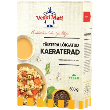 Veski Mati täistera lõigatud kaeraterad 0,5kg