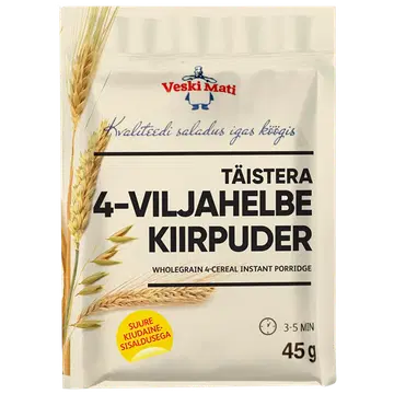 Veski Mati Täistera 4-viljahelbe kiirpuder 45g