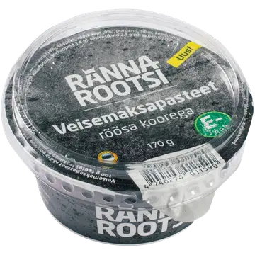 Rannarootsi Veisemaksapasteet Rõõsa Koorega 170G