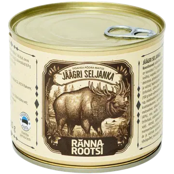 Rannarootsi jäägri seljanka 500g