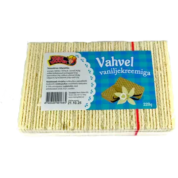 Väike Väänik vahvel 220g vanilje