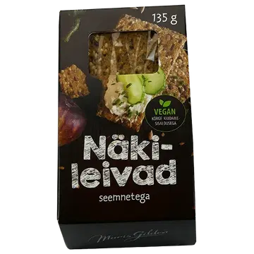 Maris Gilden näkileivad seemnetega 135 g, vegan