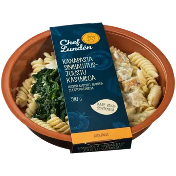Chef Lunden Kanapasta sinihallitusjuustu kastmega 310g