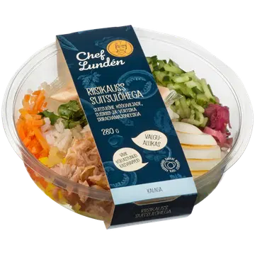 CHEF LUNDeN Riisikauss suitsulõhega 280g