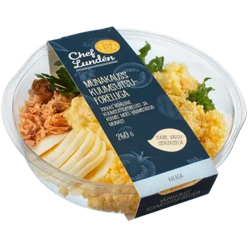 Chef Lunden Munakauss Kuumsuitsuforelliga 260 G