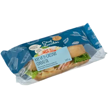 Chef Lunden Kreveti-Caesari Ciabatta 160 G