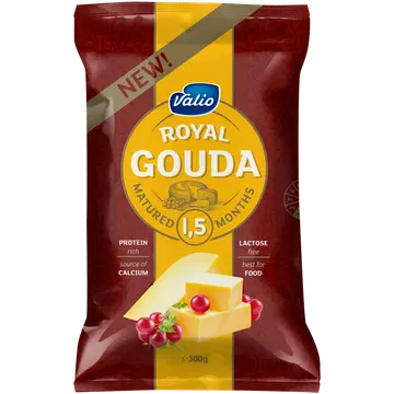Valio Juust Royal Gouda Yellow, 300 g
