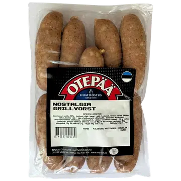 Otepää Lihatoostus Nostalgia Grillvorst 420G