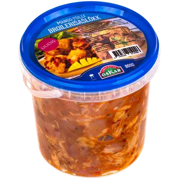 Oskar Mango-tšilli broilerišašlõkk 900g