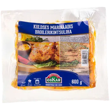 Oskar Kuldne Marinaad Broilerikintsuliha 600G