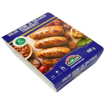 Oskar Valge veini ja salsaga toorvorst 400g