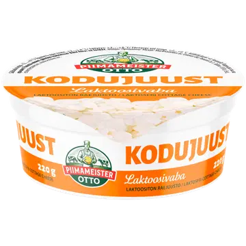 Piimameister Otto Laktoosivaba kodujuust, 220 g