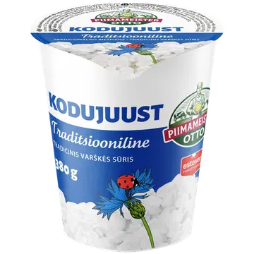 Piimameister Otto traditsiooniline kodujuust 4%, 380 g