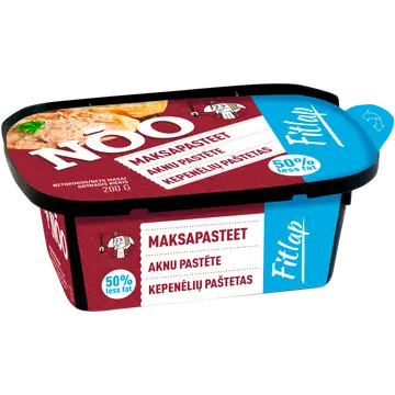 Nõo Fitlap Maksapasteet 200 G