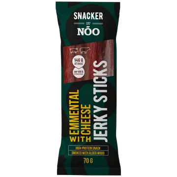 Nõo Emmental Cheese Jerky Sticks 70 G