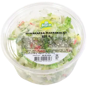 USIN Hiinakapsa-makra salat 200 g