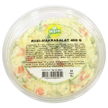 USIN Riisi-makrasalat 400 g
