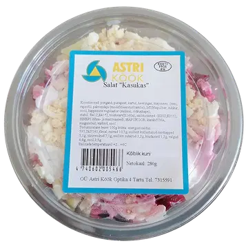 Astri Köök Salat Kasukas 280G
