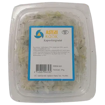 Astri Köök Kapsa-Kurgisalat 250 G