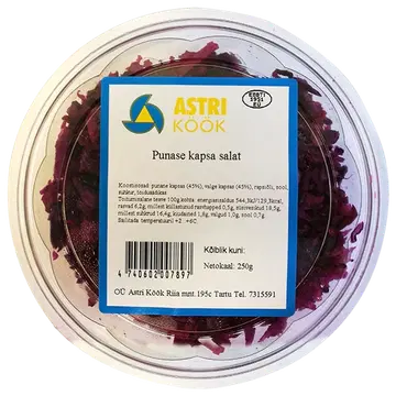 Astri Köök Punase Kapsa Salat 250G