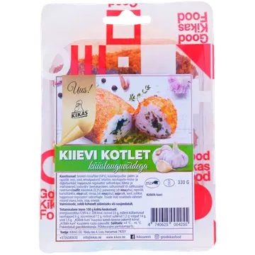 Kikas Kiievi Kotlet Küüslauguvõidega. 330 G
