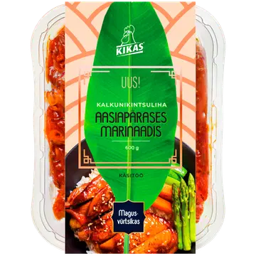 Kikas Kalkunikintsuliha aasiapärases marinaadis 600g Kikas