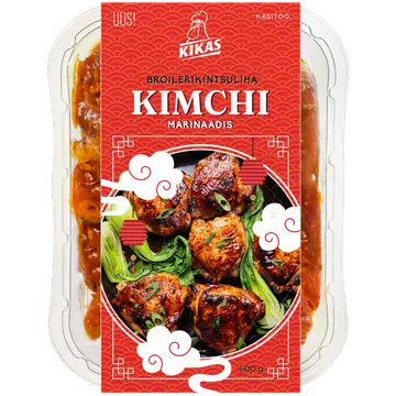 Kikas Broilerikintsuliha kimchi 600 g Kikas