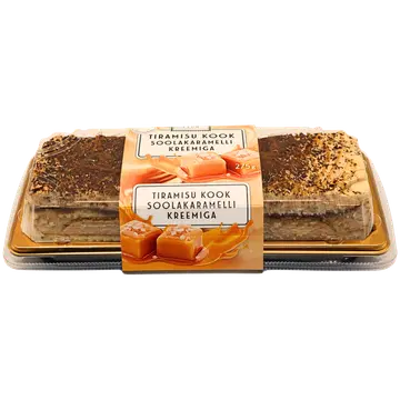 Gourmet Club Tiramisu Kook Soolakaramelli Kreemiga 275 g