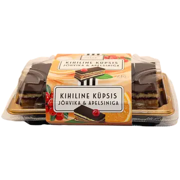 Gourmet Club Kihiline Küpsis Jõhvika- Ja Apelsini Konfitüüriga 240 g