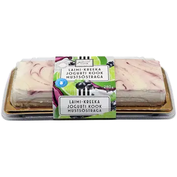 Gourmet Club Laimi Kreeka Jogurti Kook Mustasõstraga 280 g
